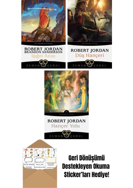 Işığın Anısı – Zaman Çarkı 14 + Düş Hançeri – Zaman Çarkı 11 + Hançer Yolu – Zaman Çarkı 8