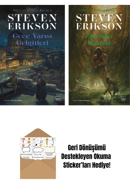 Gece Yarısı Gelgitleri / Malazan Yitikler Kitabı 5 + Zincirler Hanesi – Malazan Yitikler Kitabı 4