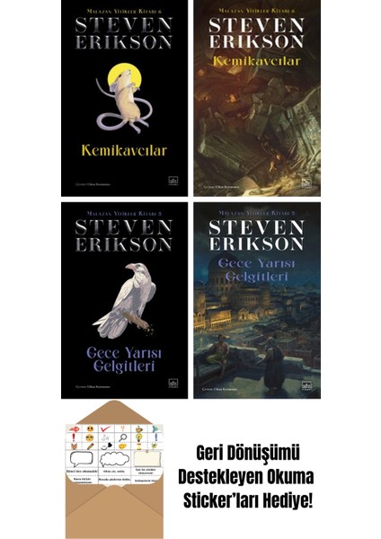 Steven Erikson 4 Kitap Seti