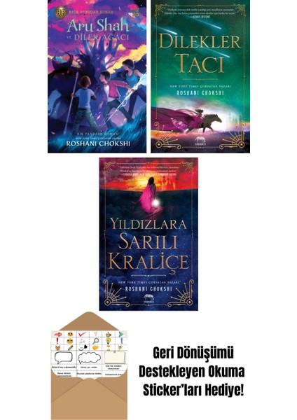 Aru Shah ve Dilek Ağacı + Dilekler Tacı + Yıldızlara Sarılı Kraliçe