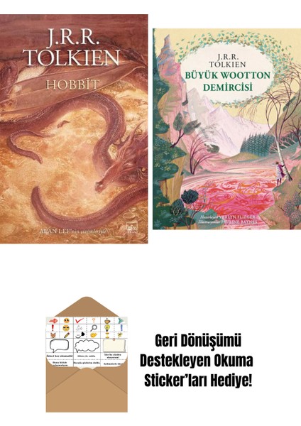 Hobbit (Resimli – Ciltli) + Büyük Wootton Demircisi (Özel Ciltli Baskı)