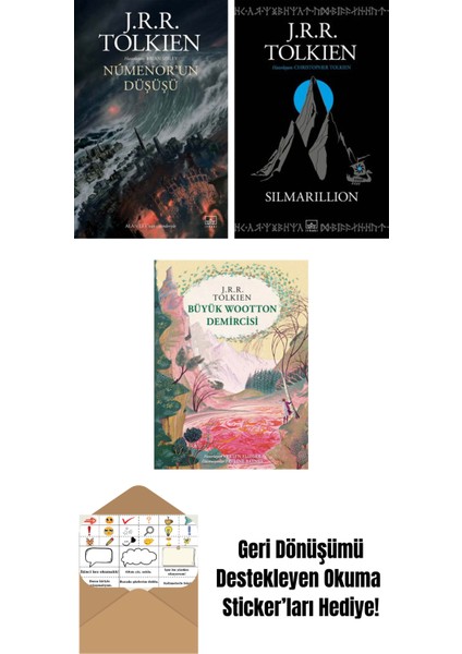 Númenor’un Düşüşü + Silmarillion + Büyük Wootton Demircisi (Özel Ciltli Baskı)
