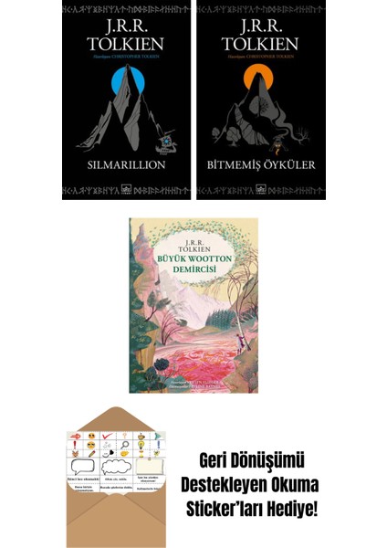 Silmarillion + Bitmemiş Öyküler + Büyük Wootton Demircisi (Özel Ciltli Baskı)