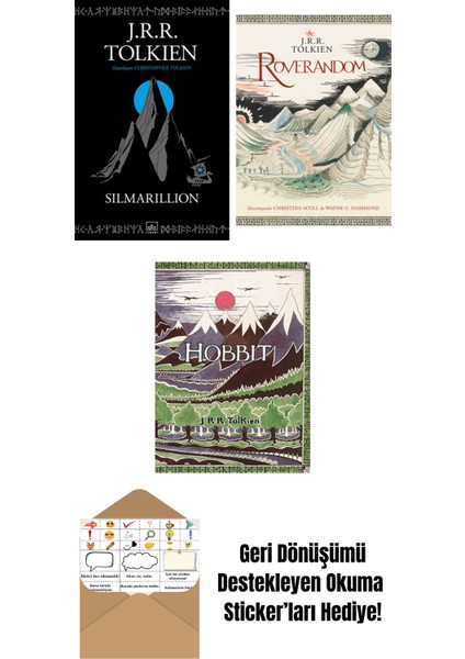 Silmarillion + Roverandom (Özel Ciltli Baskı) + Hobbit (Özel Ciltli Baskı)