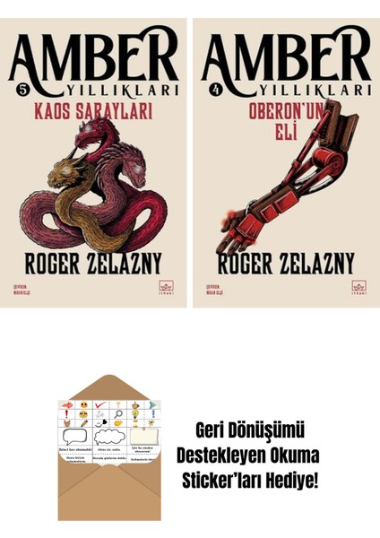 Kaos Sarayları – Amber Yıllıkları 5 + Oberon’un Eli – Amber Yıllıkları 4