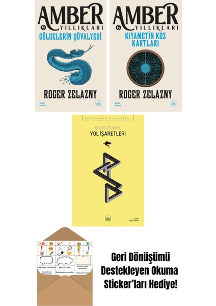 Gölgelerin Şövalyesi – Amber Yıllıkları 9 + Kıyametin Koz Kartları /amber Yıllıkları 6 + Yol Işaretleri