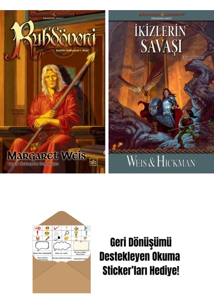 Ruhdöveni – Raistlin Tarihçeleri 1. Kitap + Ikizlerin Savaşı – Efsaneler Serisi 2. Kitap