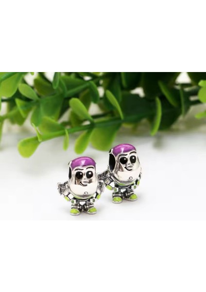 Disney Pixar Buzz Lightyear Charm 925 Ayar Gümüş fiyatları