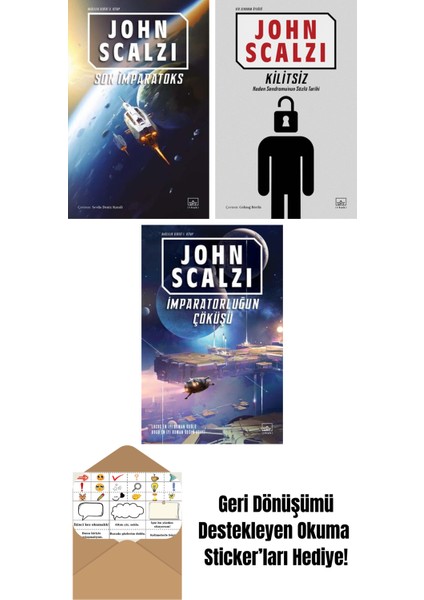 Son Imparatoks – Bağlılık Serisi 3. Kitap + Kilitsiz (Bir Sendrom Öyküsü) + Imparatorluğun Çöküşü – Bağlılık Serisi 1. Kitap