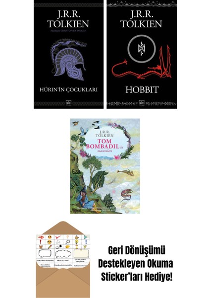 Hurin’in Çocukları + Hobbit (Siyah Kapak) + Tom Bombadil’in Maceraları (Özel Ciltli Baskı)