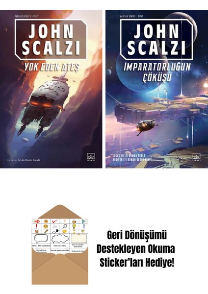 Yok Eden Ateş – Bağlılık Serisi 2. Kitap + Imparatorluğun Çöküşü – Bağlılık Serisi 1. Kitap