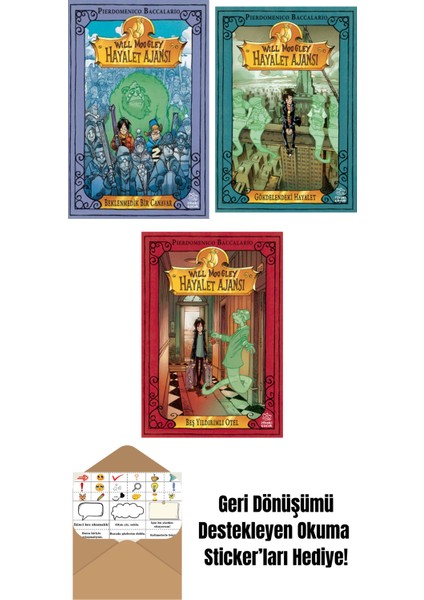 Will Moogley Hayalet Ajansı – 5 Beklenmedik Bir Canavar + Will Moogley Hayalet Ajansı 3 – Gökdelendeki Hayalet + Will Moogley Hayalet Ajansı 1 – Beş Yıldırımlı Otel