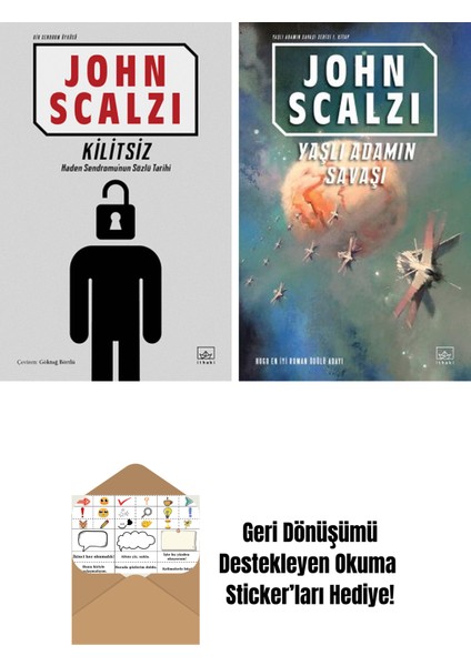 Kilitsiz (Bir Sendrom Öyküsü) + Yaşlı Adamın Savaşı – Yaşlı Adamın Savaşı Serisi 1. Kitap