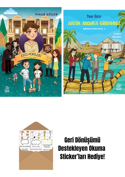 Efes Perileri – Efsanevi Yerler Serisi 3 + Antik Mısır’a Gidiyoruz – Eğlenceli Tarih Serisi 2