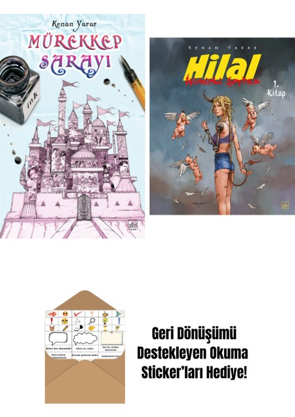 Mürekkep Sarayı + Hilal 1. Kitap – Içimdeki Şeytan (Sınırlı Sayıda Imzalı)