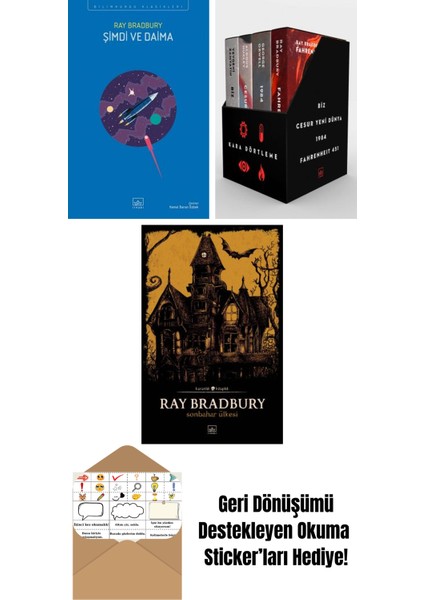 Şimdi ve Daima + Kara Dörtleme Kutu Set (4 Kitap) + Sonbahar Ülkesi