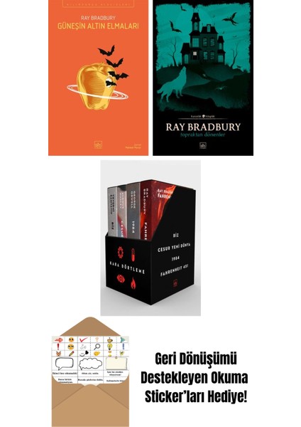 Güneşin Altın Elmaları + Topraktan Dönenler + Kara Dörtleme Kutu Set (4 Kitap)