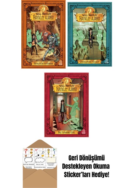 Will Moogley Hayalet Ajansı – 4 Hayaletler De Korkar + Will Moogley Hayalet Ajansı 3 – Gökdelendeki Hayalet + Will Moogley Hayalet Ajansı 1 – Beş Yıldırımlı Otel