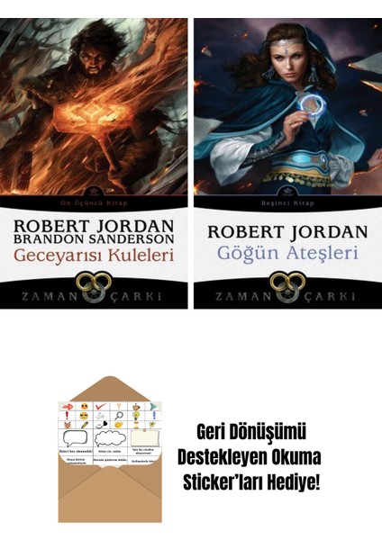 Geceyarısı Kuleleri – Zaman Çarkı 13 + Göğün Ateşleri – Zaman Çarkı 5