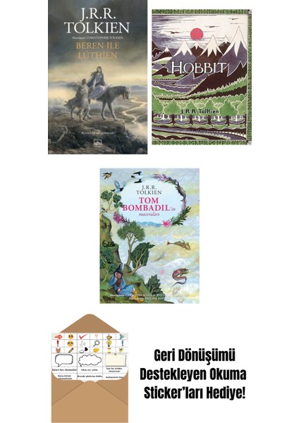 Beren ile Luthien + Hobbit (Özel Ciltli Baskı) + Tom Bombadil’in Maceraları (Özel Ciltli Baskı)
