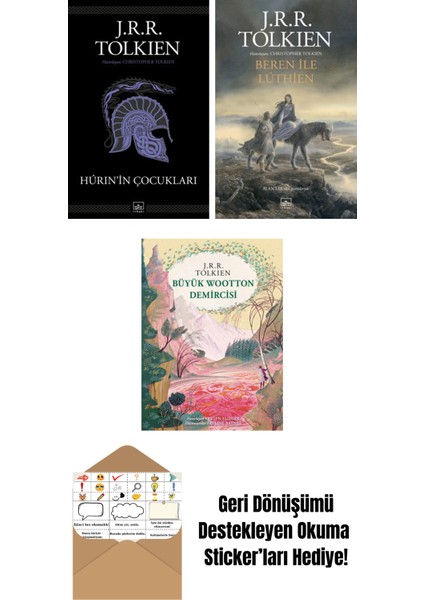 Hurin’in Çocukları + Beren ile Luthien + Büyük Wootton Demircisi (Özel Ciltli Baskı)