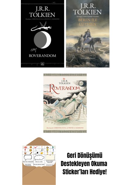 Roverandom (Siyah Kapak) + Beren ile Luthien + Roverandom (Özel Ciltli Baskı)