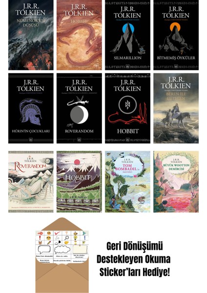 J.r.r. Tolkien 12 Kitap Seti