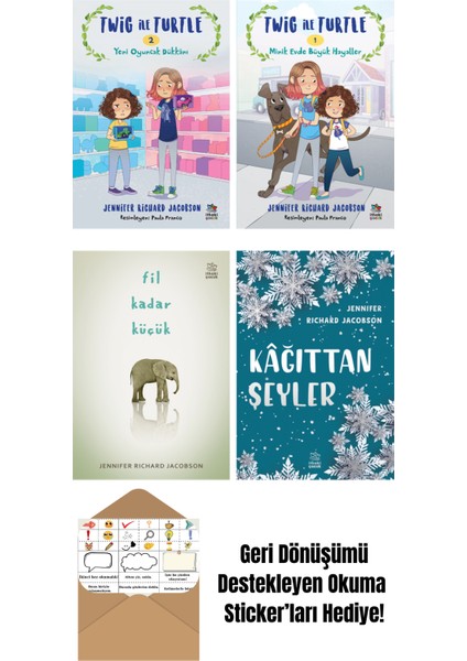 Jennifer Richard Jacobson 4 Kitap Seti