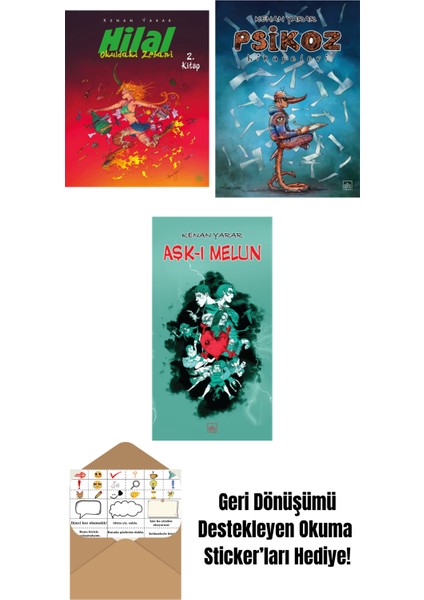 Hilal 2. Kitap – Okuldaki Zebani + Psikoz Hikayeleri + Aşk-I Melun