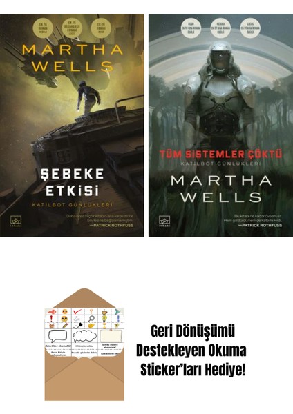 Şebeke Etkisi – Katilbot Günlükleri 5 + Tüm Sistemler Çöktü – Katilbot Günlükleri 1
