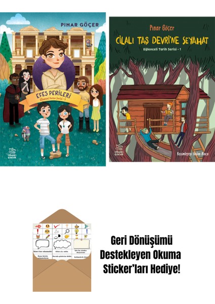 Efes Perileri – Efsanevi Yerler Serisi 3 + Cilalı Taş Devri’ne Seyahat – Eğlenceli Tarih Serisi 1