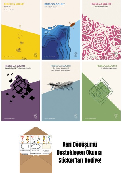 Rebecca Solnit 6 Kitap Seti