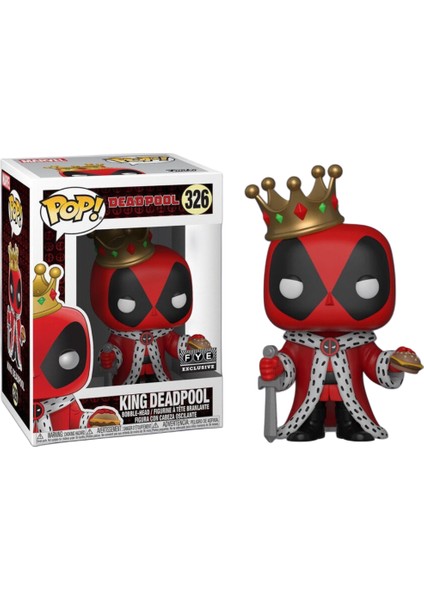 Marvel King Deadpool Exclusive Pop #326