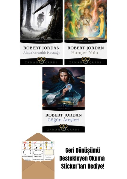 Alacakaranlık Kavşağı – Zaman Çarkı 10 + Hançer Yolu – Zaman Çarkı 8 + Göğün Ateşleri – Zaman Çarkı 5