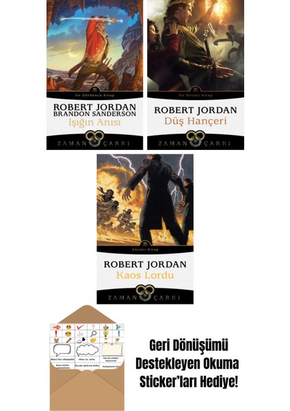 Işığın Anısı – Zaman Çarkı 14 + Düş Hançeri – Zaman Çarkı 11 + Kaos Lordu – Zaman Çarkı 6