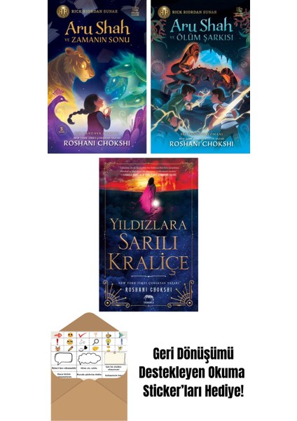 Aru Shah ve Zamanın Sonu + Aru Shah ve Ölüm Şarkısı + Yıldızlara Sarılı Kraliçe