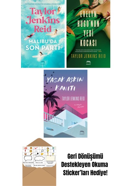 Malibu’da Son Parti + Evelyn Hugo’nun Yedi Kocası + Yasak Aşkın Kanıtı