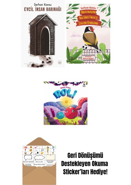 Evcil Insan Barınağı + Ukraynaspor Kuş Gücü Forveti Civledo Radoşanu + Roli
