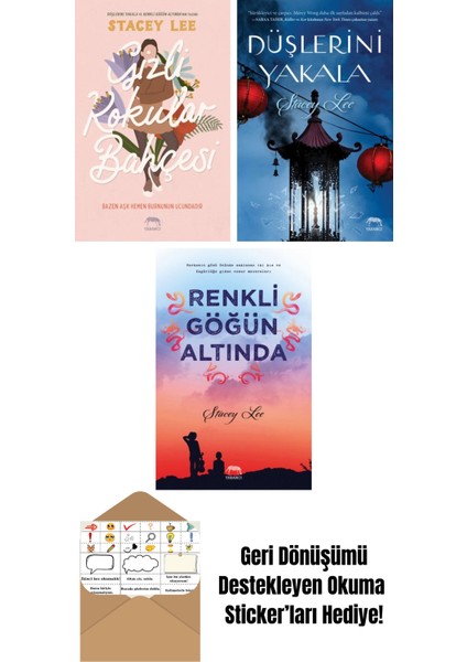 Gizli Kokular Bahçesi + Düşlerini Yakala + Renkli Göğün Altında