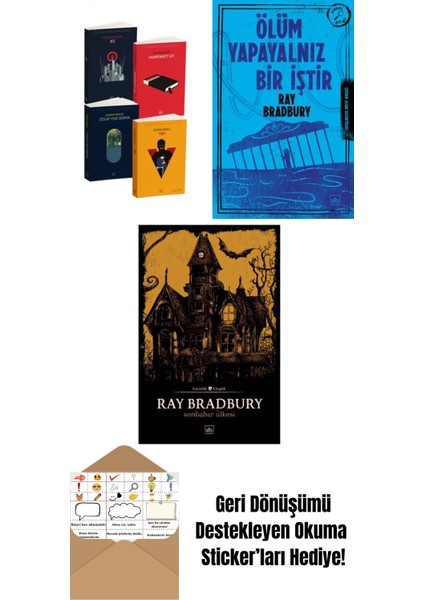 Kara Dörtleme Set + Ölüm Yapayalnız Bir Iştir + Sonbahar Ülkesi