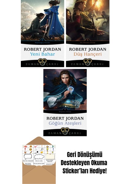 Yeni Bahar – Zaman Çarkı Başlangıç Kitabı + Düş Hançeri – Zaman Çarkı 11 + Göğün Ateşleri – Zaman Çarkı 5
