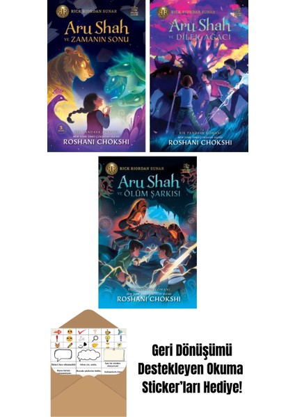 Aru Shah ve Zamanın Sonu + Aru Shah ve Dilek Ağacı + Aru Shah ve Ölüm Şarkısı