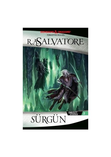 Şafağa Geçit – Drizzt Efsanesi 10. Kitap + Sürgün – Drizzt Efsanesi 2. Kitap modelleri