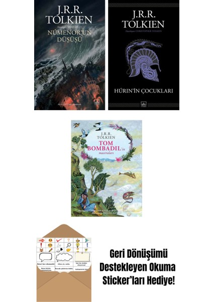 Númenor’un Düşüşü + Hurin’in Çocukları + Tom Bombadil’in Maceraları (Özel Ciltli Baskı)
