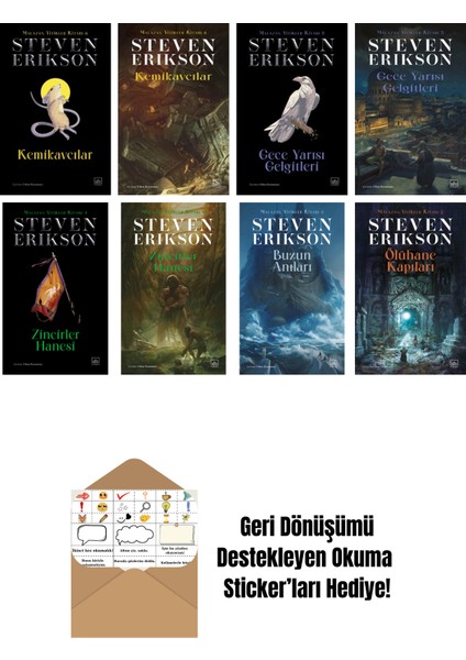 Steven Erikson 8 Kitap Seti