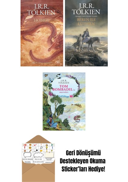 Hobbit (Resimli – Ciltli) + Beren ile Luthien + Tom Bombadil’in Maceraları (Özel Ciltli Baskı)