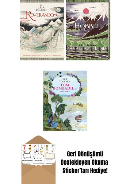 Roverandom (Özel Ciltli Baskı) + Hobbit (Özel Ciltli Baskı) + Tom Bombadil’in Maceraları (Özel Ciltli Baskı)