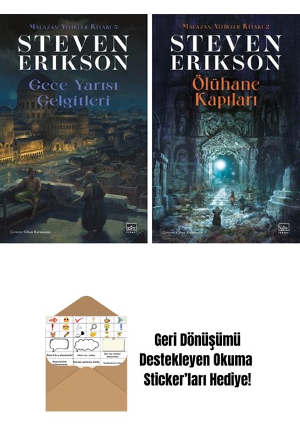 Gece Yarısı Gelgitleri / Malazan Yitikler Kitabı 5 + Ölühane Kapıları – Malazan Yitikler Kitabı 2