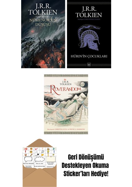 Númenor’un Düşüşü + Hurin’in Çocukları + Roverandom (Özel Ciltli Baskı)