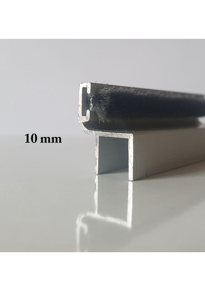 10 mm Alüminyum Gri Fitil, 120-149 Cm, Küçük H Boyutu